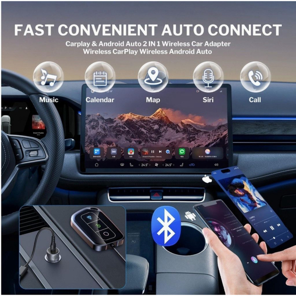 Wireless CarPlay Adapter - Picture 2 of 10